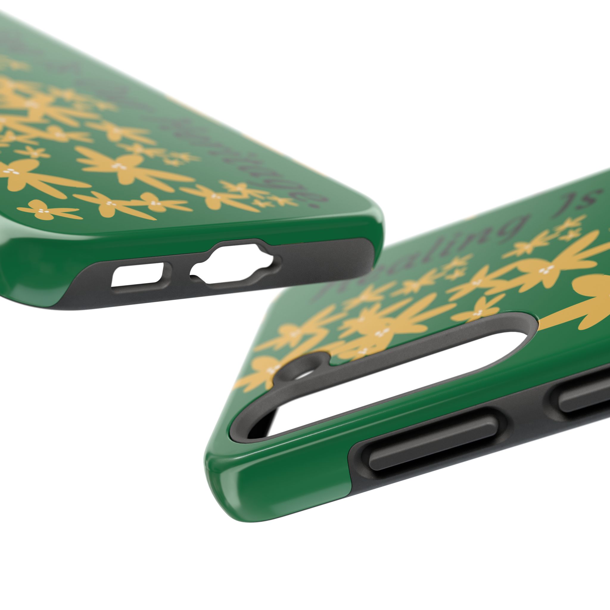 Healing Heritage Tough Phone Case - Floral Design