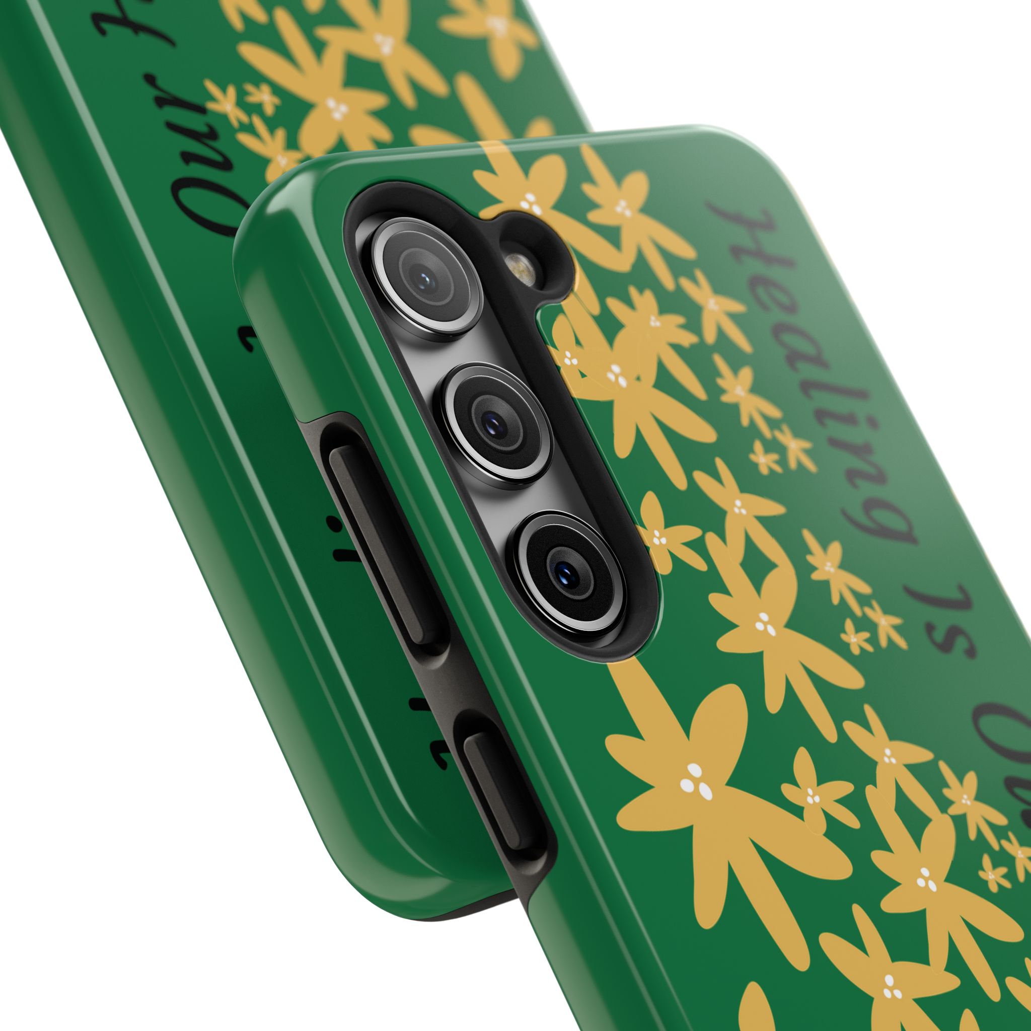 Healing Heritage Tough Phone Case - Floral Design