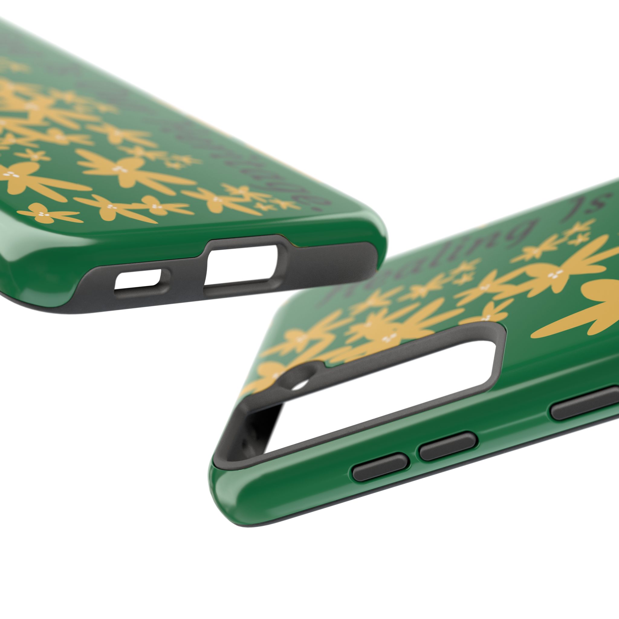 Healing Heritage Tough Phone Case - Floral Design